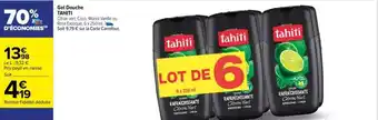 Carrefour Gel Douche TAHITI offre