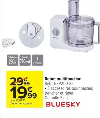 Carrefour Robot multifonction offre
