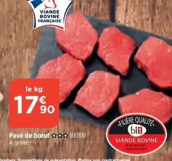 Bi1 Pavé de bœuf ✰✰✰(6)(7)(A) À griller offre