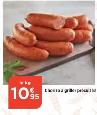 Bi1 Chorizo à griller précuit (A) offre