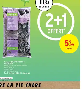 PAILLIS D'ARDOISE 20KG AGROFINO