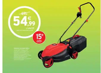 Intermarché TONDEUSE ELECTRIQUE 1300 W offre