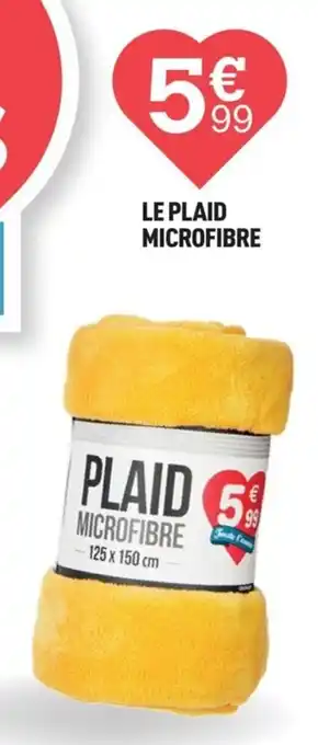 LE PLAID MICROFIBRE