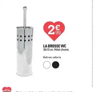Centrakor LA BROSSE WC offre