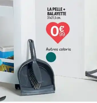 Centrakor LA PELLE + BALAYETTE 31x21,5 cm. offre
