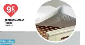 Centrakor PROTÈGE MATELAS ÉPONGE 140x190 cm. offre