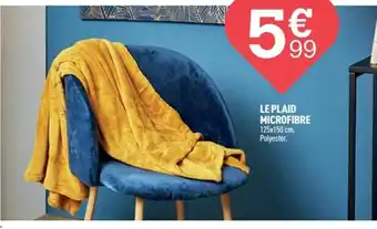 Centrakor LE PLAID MICROFIBRE 125x150 cm. Polyester. offre