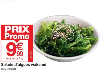 Promocash Salade d'algues wakamé offre