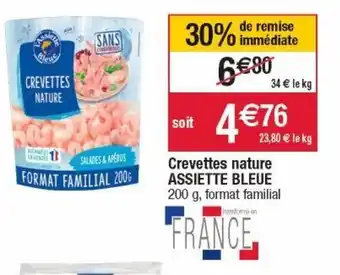 Cora x Carrefour Crevettes offre