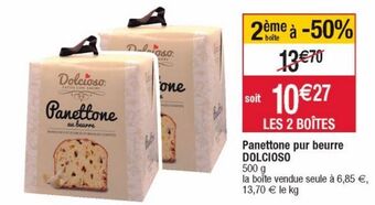 Cora x Carrefour Panettone offre
