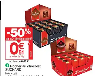 Promocash ✪ Rocher au chocolat SUCHARD offre