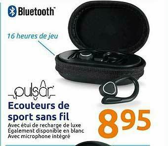 Action écouteurs De Sport Sans Fil offre