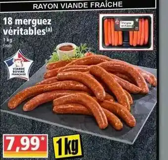 Norma 18 Merguez Véritables offre