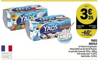 Supeco Yaos Nestlé offre