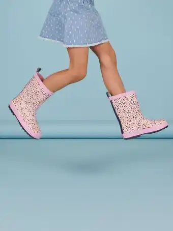 Bottes de pluie fantaisie motif coloré enfant fille