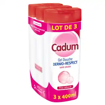 Auchan Supermarché Gel douche cadum offre