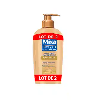 Auchan Supermarché Lait pour le corps effet soleil mixa offre