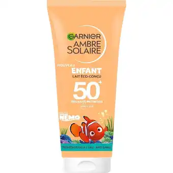 Auchan Lait solaire enfant spf 50+ ambre solaire offre
