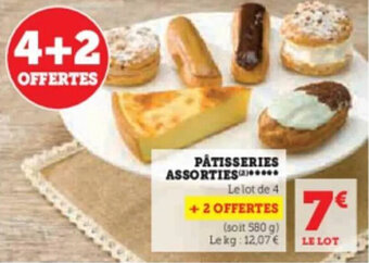 Super U PÂTISSERIES ASSORTIES offre