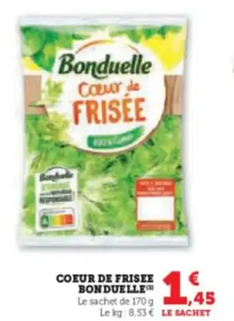 Super U COEUR DE FRISEE BONDUELLE offre