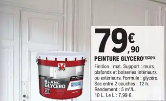 E.Leclerc Brico PEINTURE GLYCERO offre