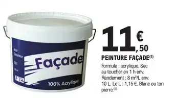 E.Leclerc Brico PEINTURE FAÇADE(¹) offre