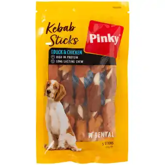 Action Snack pour chiens brochette Pinky offre