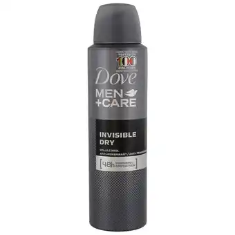 Action Déodorant Men + Care Dove Invisible Dry offre