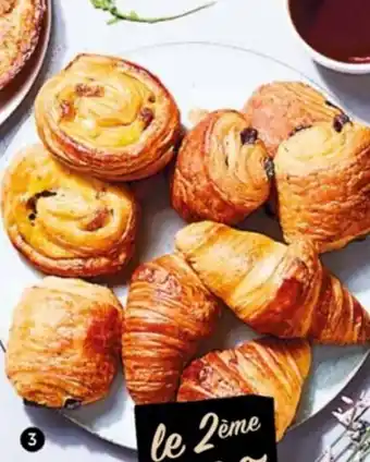 Thiriet 10 Mini viennoiseries pur beurre Charentes-Poitou AOP* | Lot de 2 sachets Pur beurre - Beurre Charentes-Poitou AOP offre