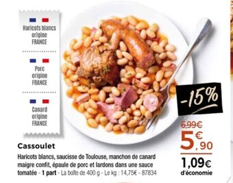 Thiriet Cassoulet offre