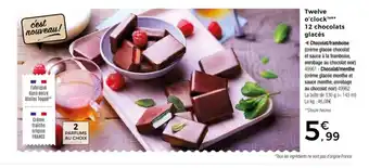 Thiriet Twelve o'clock™** 12 chocolats glacés offre