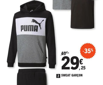 E.Leclerc Sport SWEAT GARÇON offre