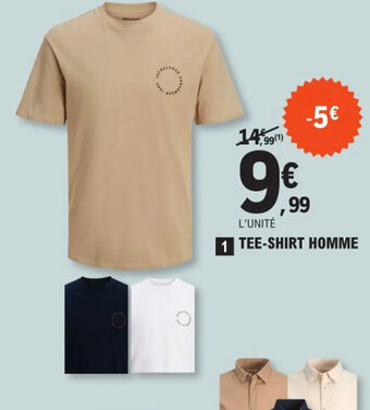 E.Leclerc Sport TEE-SHIRT HOMME offre