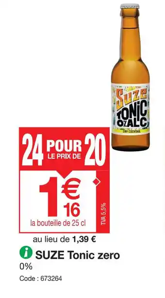 SUZE Tonic zero