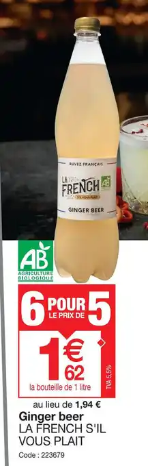 GINGER BEER