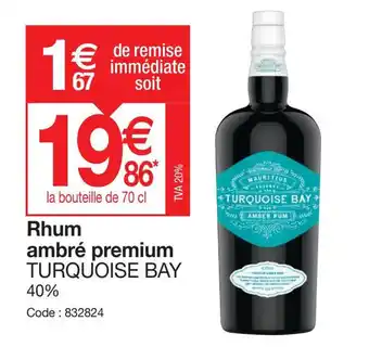 Rhum ambré premium