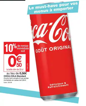 Promocash COCA-COLA offre