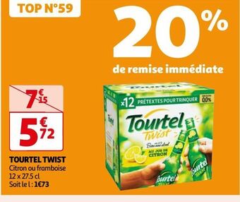 Auchan Tourtel twist offre