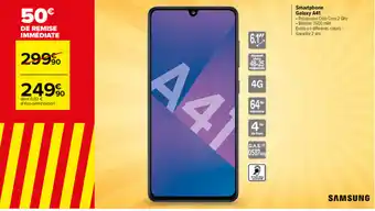 Carrefour Smartphone Galaxy A41 offre