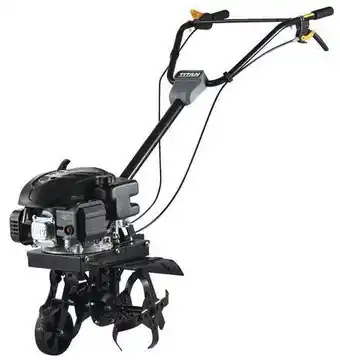 Brico Dépôt Titan motobineuse 123 cm³ avec moteur 4 temps offre