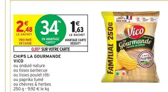 Intermarché Vico chips la gourmande offre