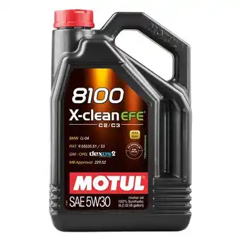 Motul huile moteur 8100 c2/c3 5w30