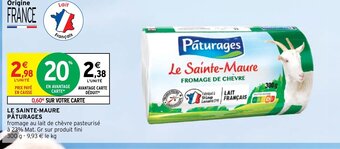 Intermarché Express Le Sainte-Maure PÂTURAGES offre