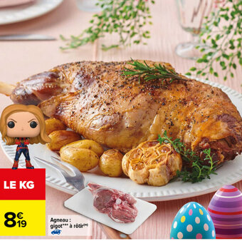 Carrefour Agneau : gigot à rôtir offre