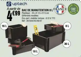 La Foir'Fouille Bac de manutention 8l offre