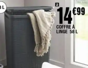 La Foir'Fouille Coffre a linge 58l offre