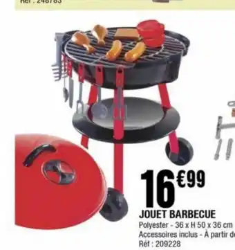 La Foir'Fouille Jouets barbecue offre