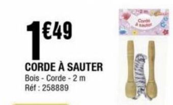 La Foir'Fouille Corde a sauter offre