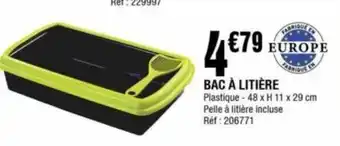 La Foir'Fouille Bac a litière offre