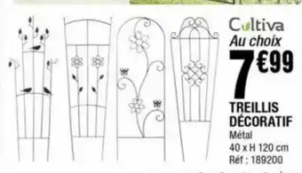 La Foir'Fouille Treillis decoratif offre